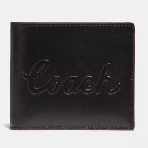 Authentic Coach Calf leather 2 in 1 wallet/Card/ID - Picture 2 of 7